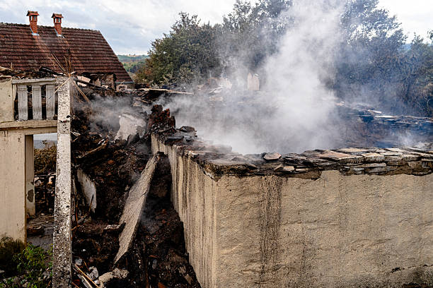 Professional Soot Cleanup technician working in Takoma Park, MD